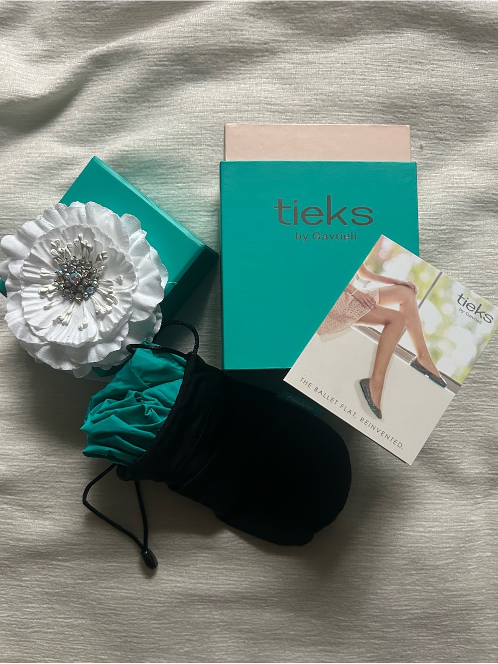 Tieks Box and accessories